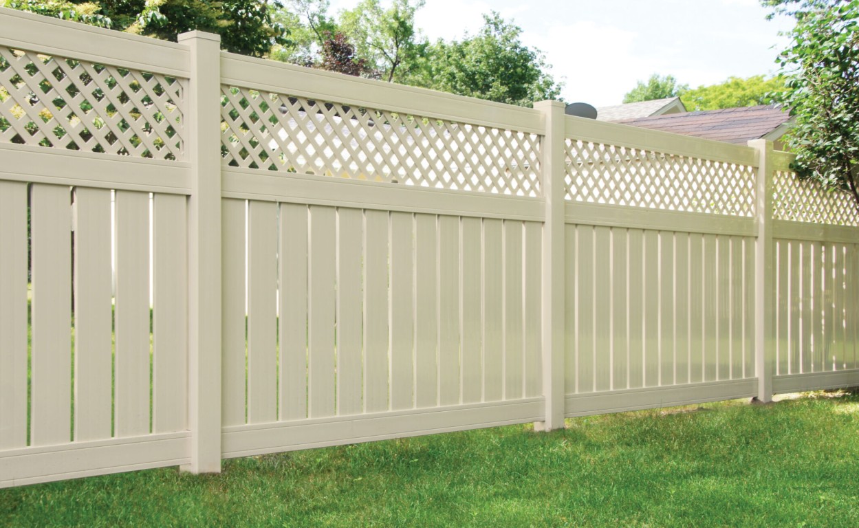 Low-maintenance vinyl and PVC fencing